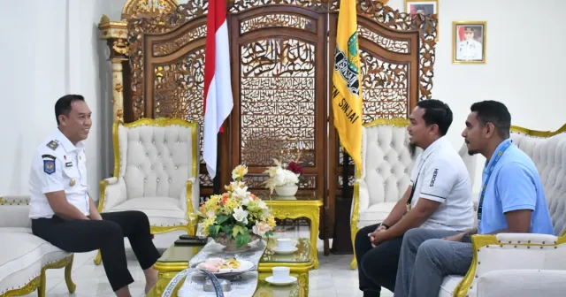 Pererat Sinergi, Wabup Sinjai Terima Kunjungan Silaturahmi Manajer Baru PLN ULP Sinjai