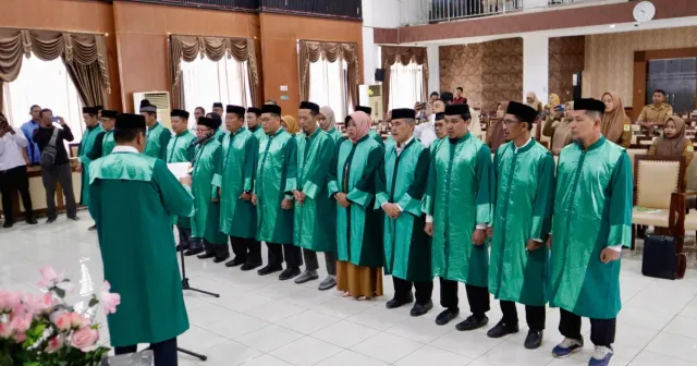 Asisten III Setdakab Sinjai Hadiri Pelantikan Dewan Hakim MTQ Ke-44