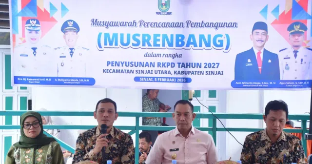 Wabup Sinjai Tekankan Pembangunan Tepat Sasaran Saat Buka Musrenbang di Kecamatan Sinjai Utara