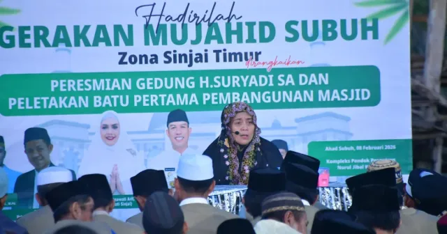  Pererat Ukhuwah, Bupati Sinjai Hadiri Gerakan Mujahid Subuh di Ponpes Nurul Jibal Kaloling