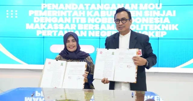 Bupati Sinjai Teken MoU dengan ITB Nobel & Politani Pangkep, Fokus Pendidikan dan SDA