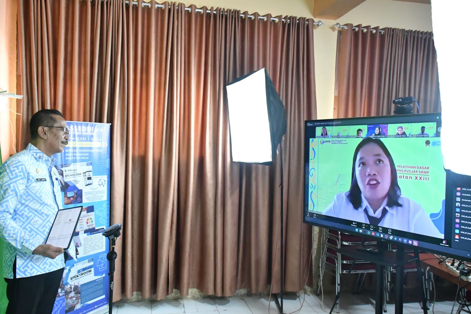 Ditunjuk LAN RI Makassar, Sekda Sinjai Jadi Narasumber Pembekalan CPNS Tana Toraja