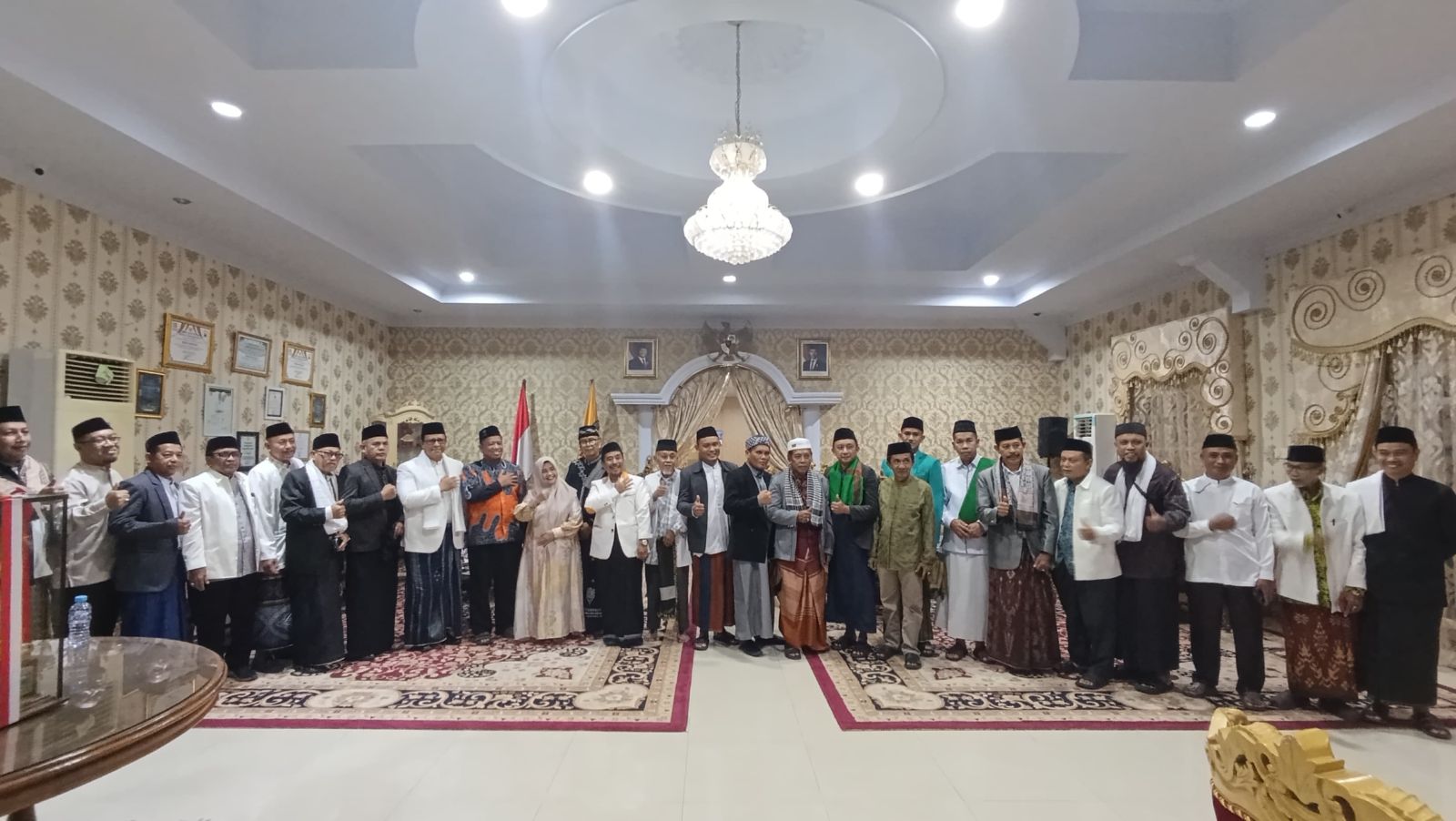 Pererat Silaturahmi,  Bupati Sinjai Sambut Pengurus DPP KMS dan Bakomubin di Rumah Jabatan