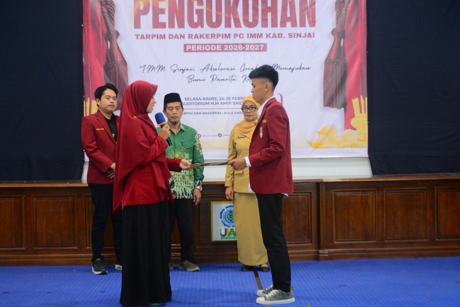 Wakili Bupati Sinjai, Staf Ahli Ajak Pengurus Baru IMM Jadi Mitra Strategis Bangun Bumi Panrita Kitta