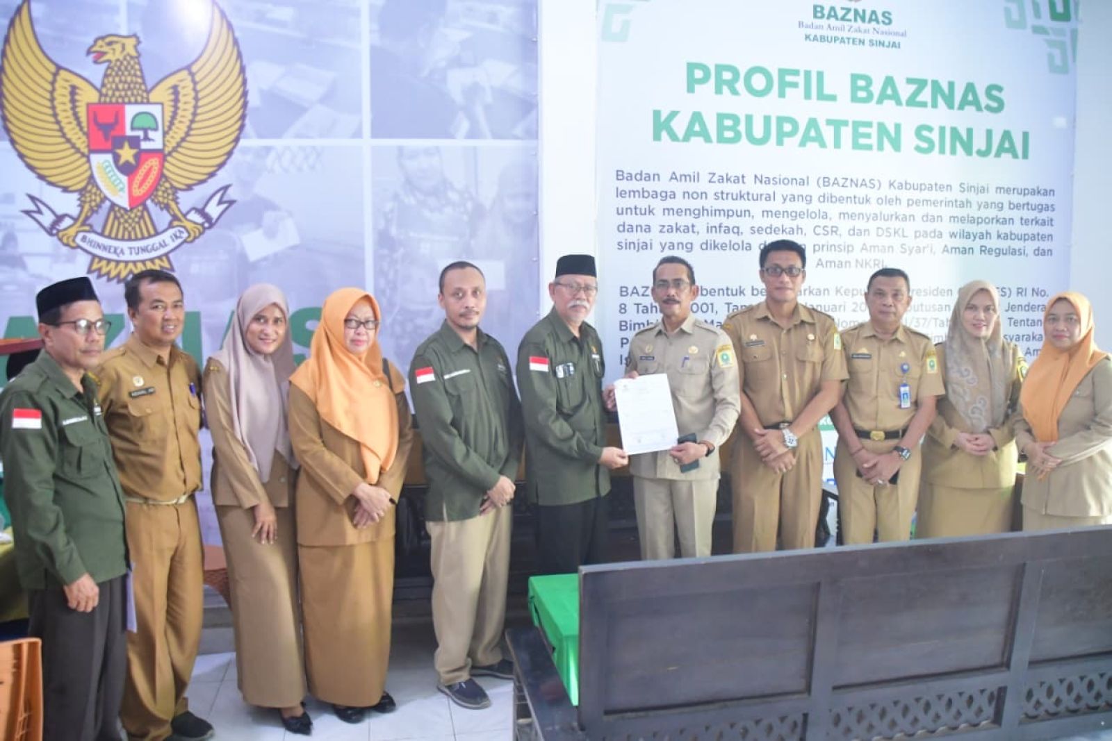 Tunaikan Zakat Fitrah, Sekda Sinjai Ajak Seluruh ASN Salurkan Zakat Melalui BAZNAS 