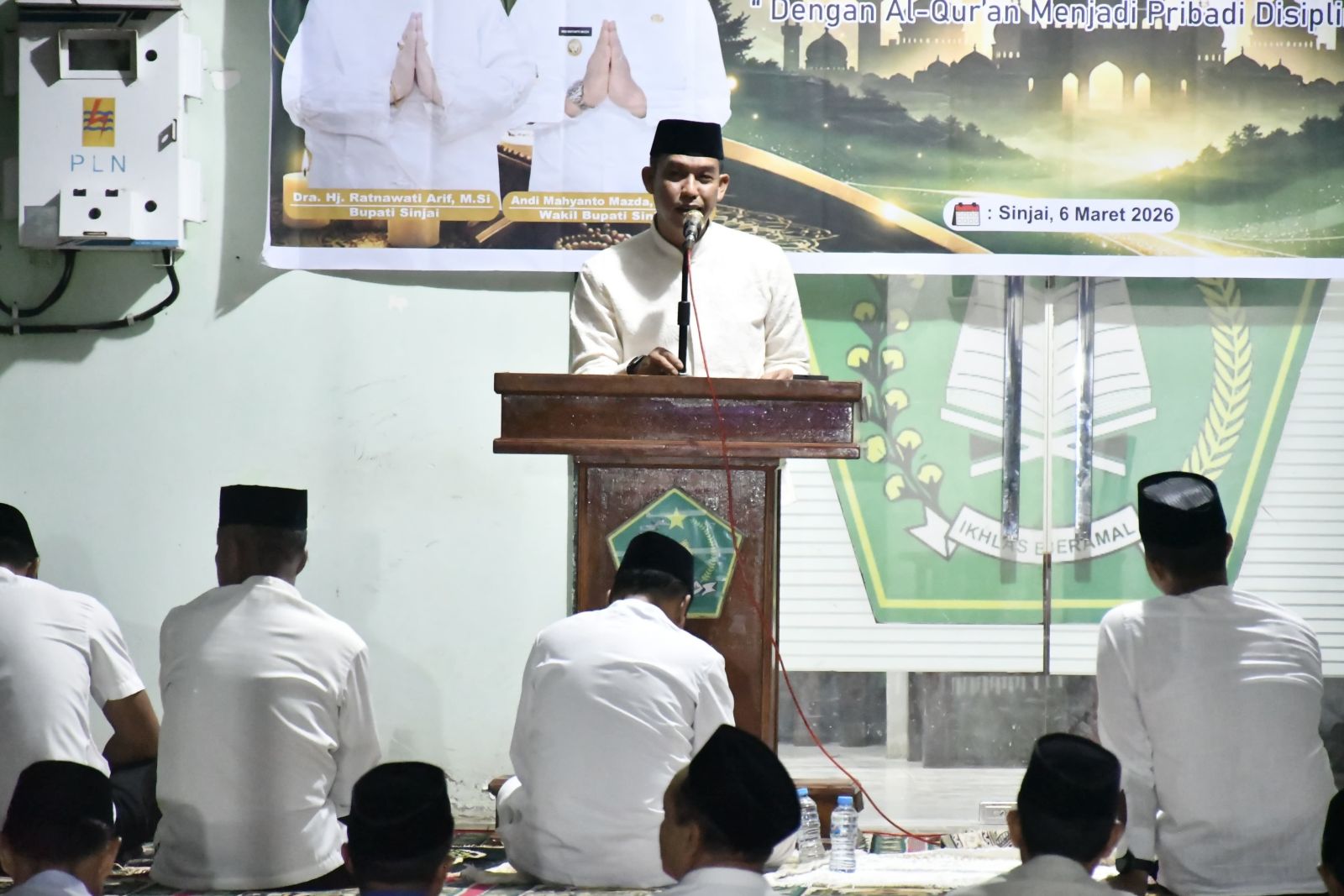 Hadiri Peringatan Nuzulul Qur’an, Wabup Sinjai Tekankan Pentingnya Kedisiplinan Berbasis Nilai Qurani
