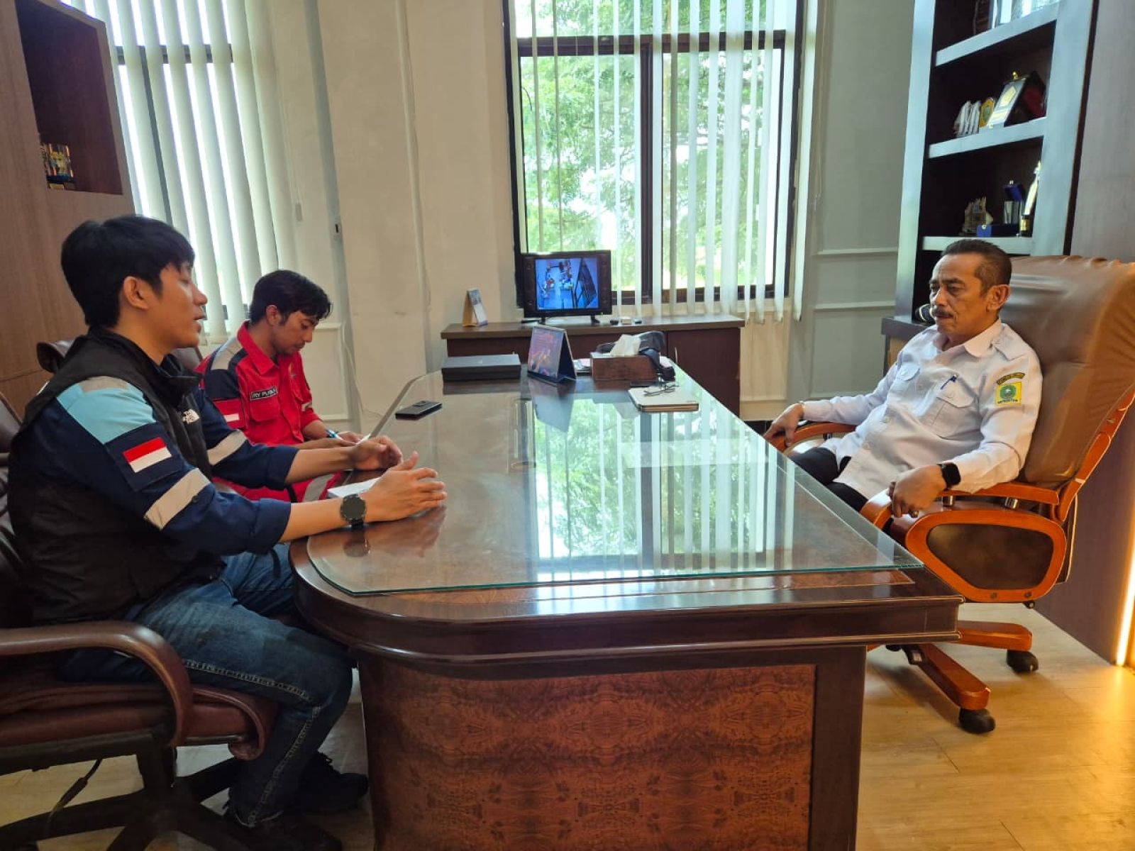 Sekda Sinjai Terima Kunjungan Nindya-BPS KSO, Bahas Percepatan Pembangunan Sekolah Rakyat