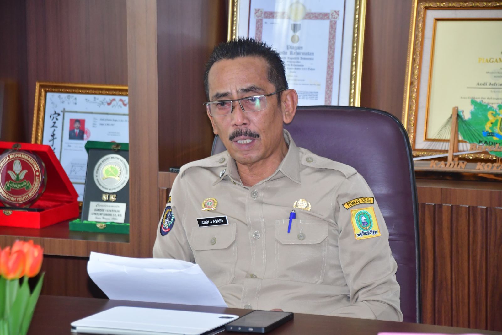 Pimpin Rapat Rencana Aksi SPM, Sekda Sinjai Instruksikan Perangkat Daerah Perkuat Pelayanan Dasar