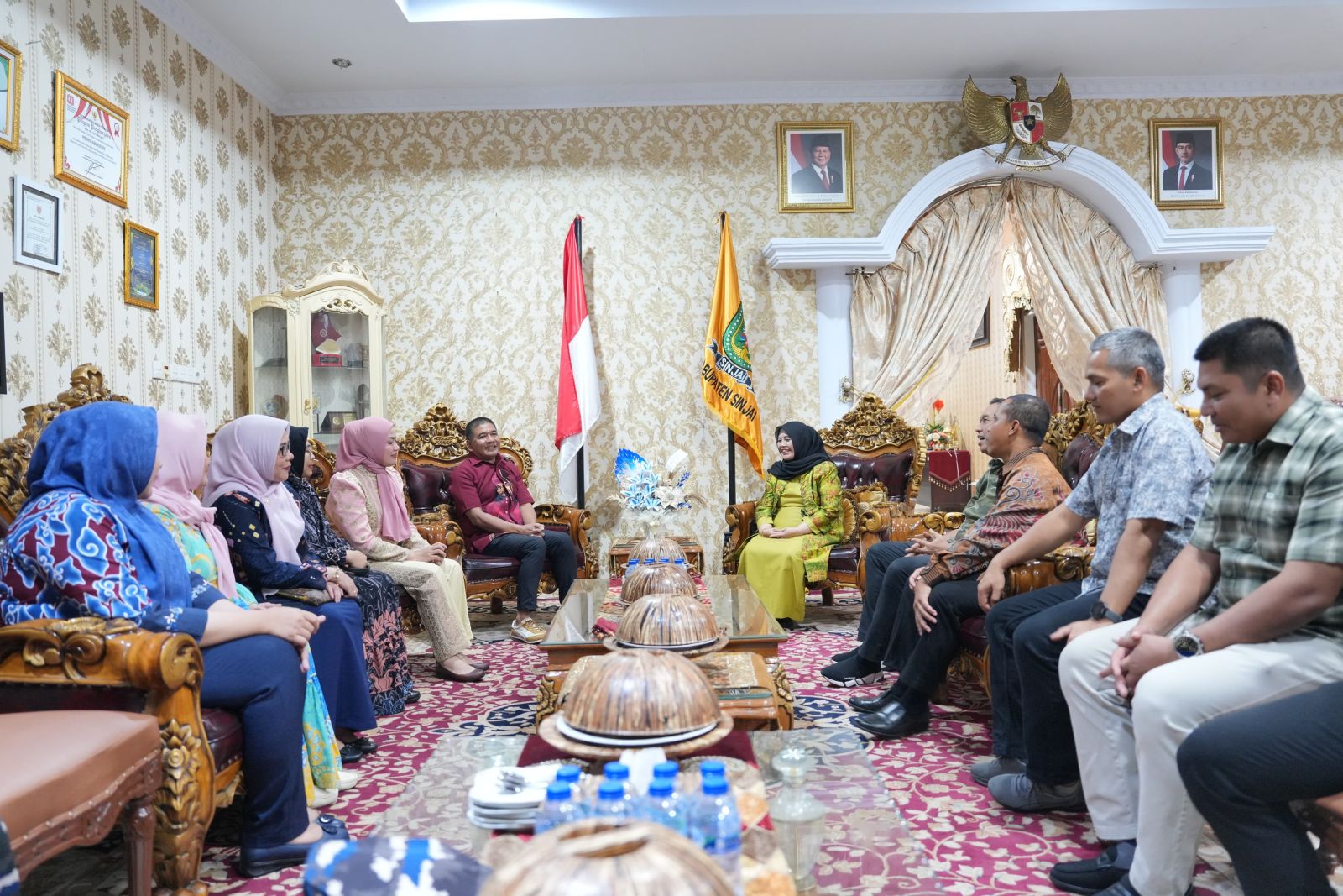 Berkunjung ke Sinjai, Bupati dan Wabup Sambut Hangat Kunker Pangdam XIV/Hasanuddin