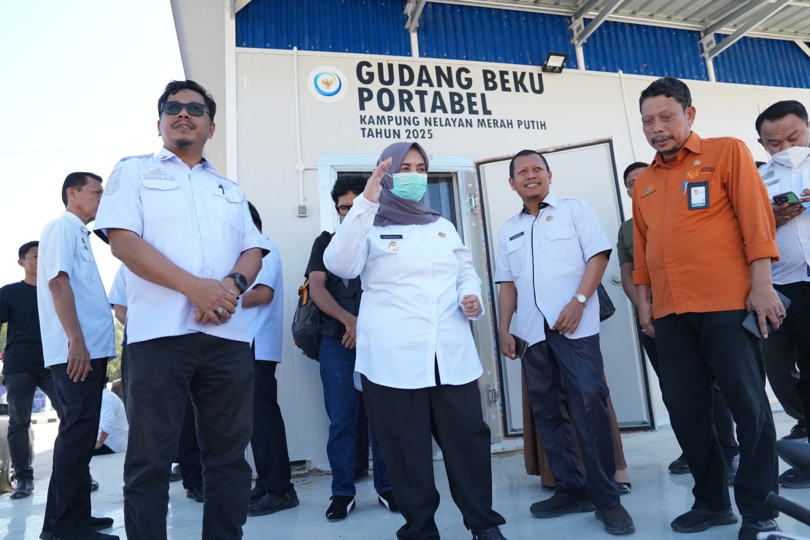 Sambangi Kampung Nelayan Merah Putih, Bupati Ratnawati Harap Ikan Segar Sinjai Jadi Primadona MBG