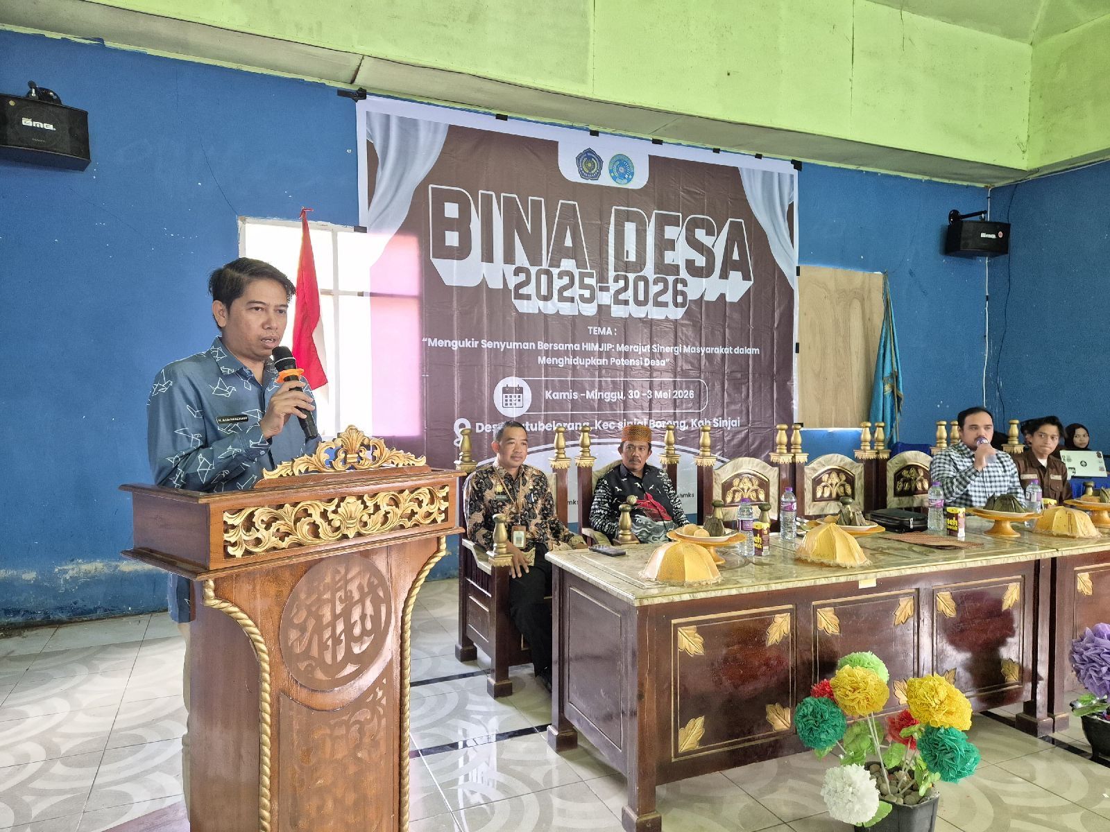 Bina Desa di Sinjai Borong, Staf Ahli Bupati Ajak Mahasiswa Hidupkan Potensi Lokal
