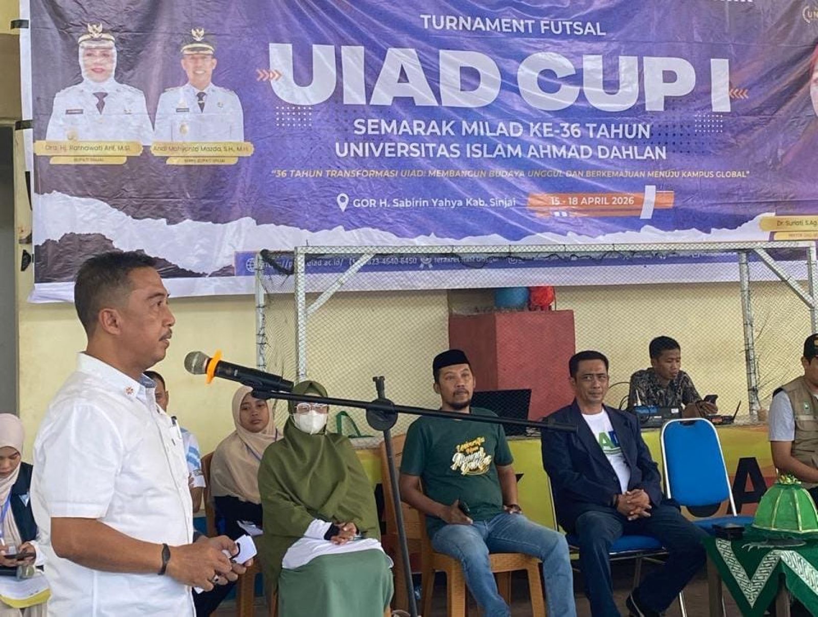 Kadispora Sinjai Apresiasi Turnamen Futsal UIAD Cup I sebagai Wadah Pembinaan Generasi Muda