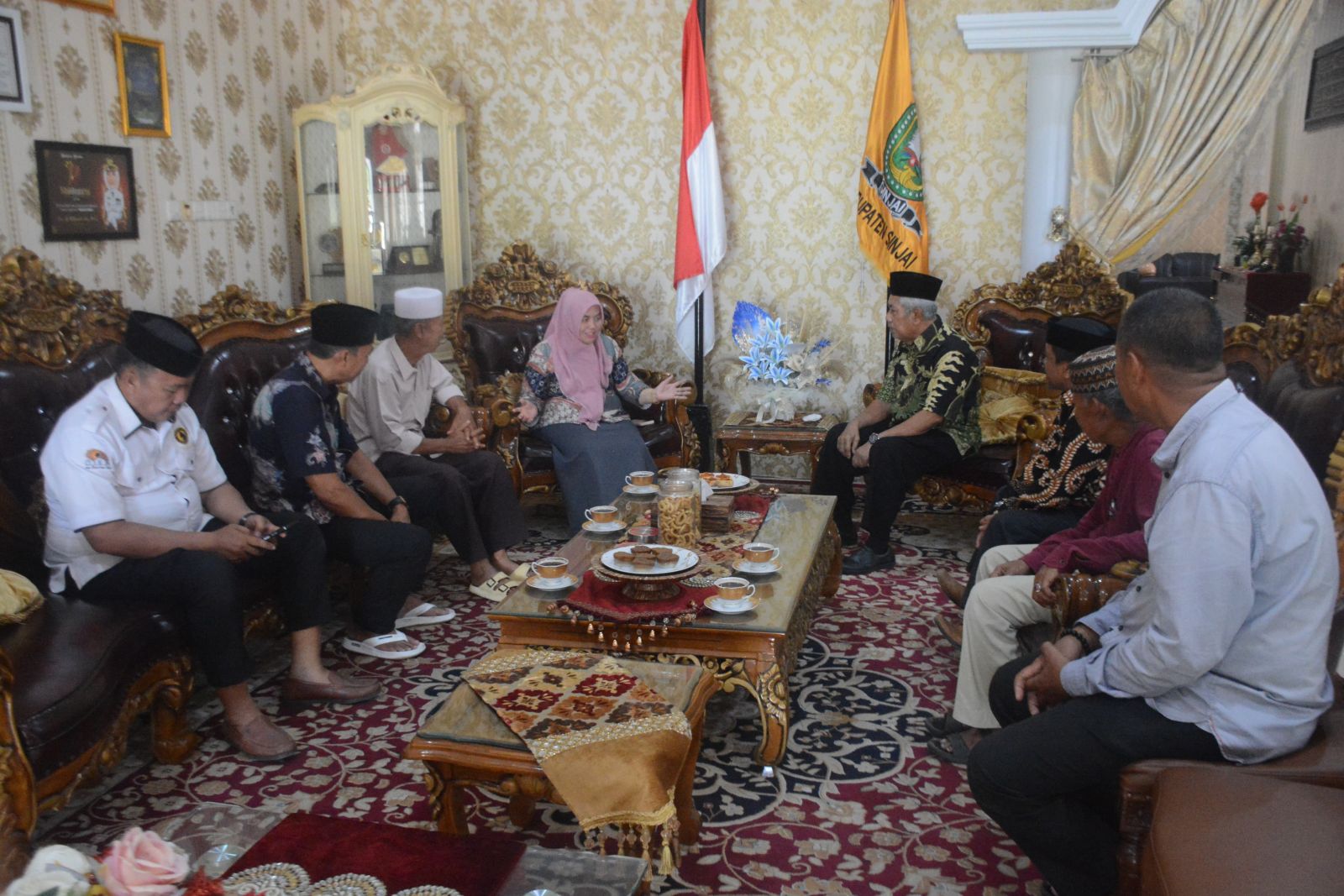 Bupati Sinjai Terima Audiensi Pengurus Masjid Agung Bahas Rencana Penataan dan Pembangunan Masjid 
