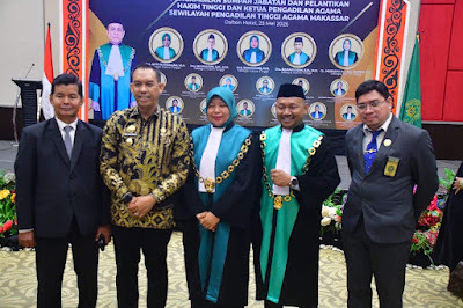 Wabup Sinjai Hadiri Pelantikan Ketua PA, Tekankan Pelayanan Hukum yang Berkeadilan