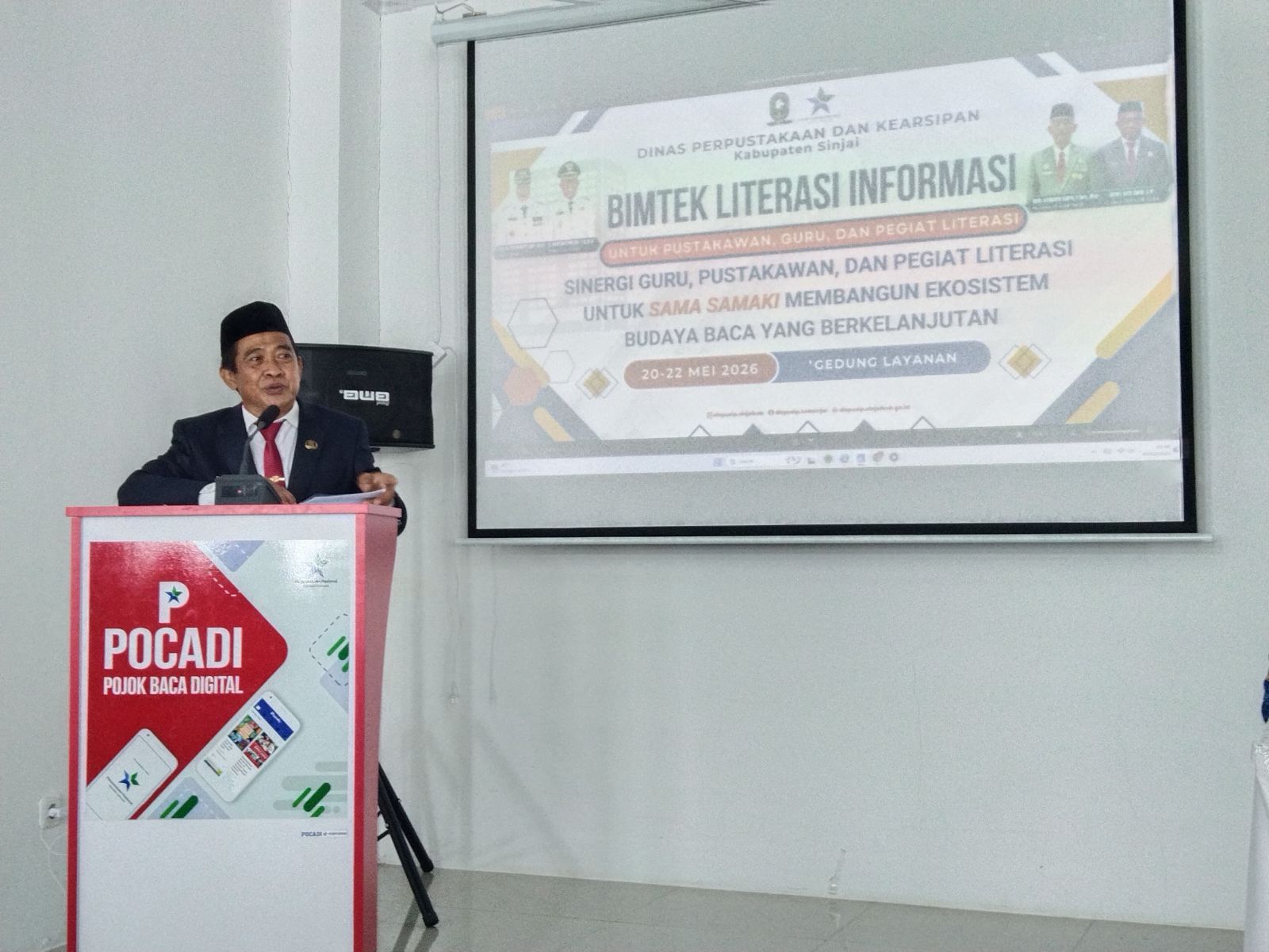 Dispusip Sinjai Gelar Bimtek Literasi Informasi, Perkuat Budaya Baca di Era Digital
