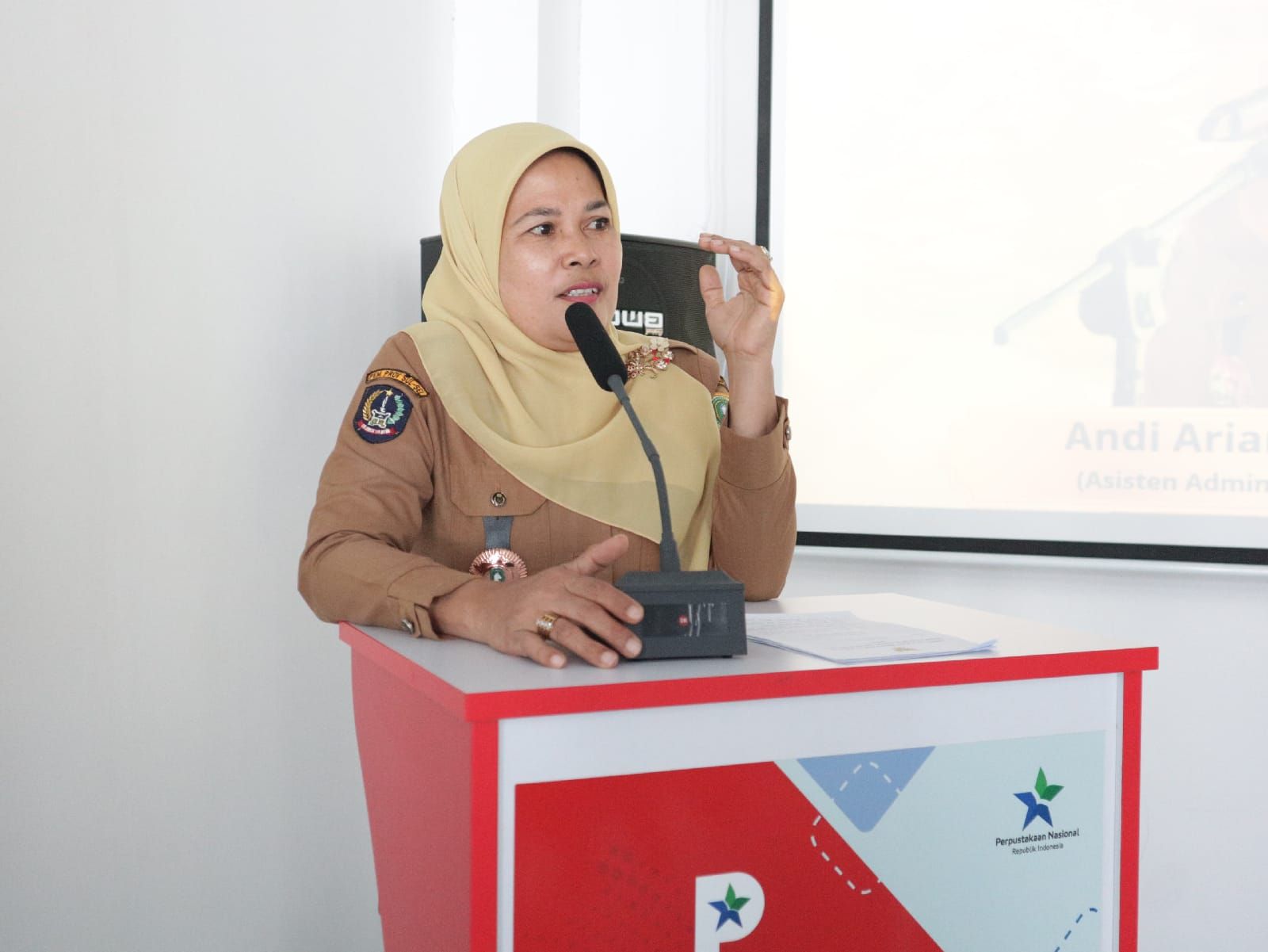 Mewakili Bupati, Andi Ariany Djalil Hadiri Pelantikan Pengurus DPD Majelis Da’i Muda Sinjai