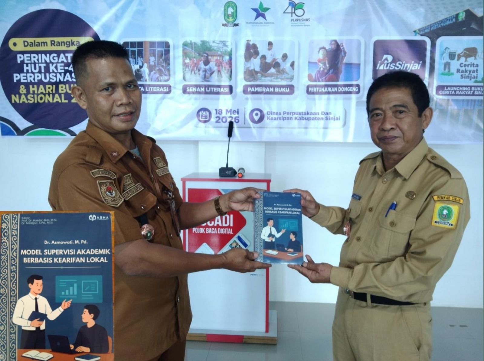 Kadis Kominfo Sinjai Aktif Berkarya, Jadi Editor Buku Supervisi Akademik