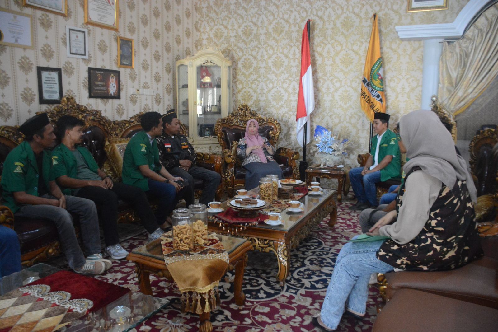 Terima Jajaran GP Ansor, Bupati Sinjai Sambut Baik Pelatihan Kepemimpinan se-Sulselbar