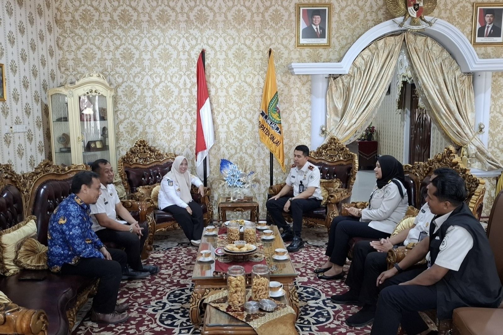 Bupati Sinjai Terima Audiensi Kepala Kantor Imigrasi Bone, Bahas Penguatan Pelayanan Keimigrasian