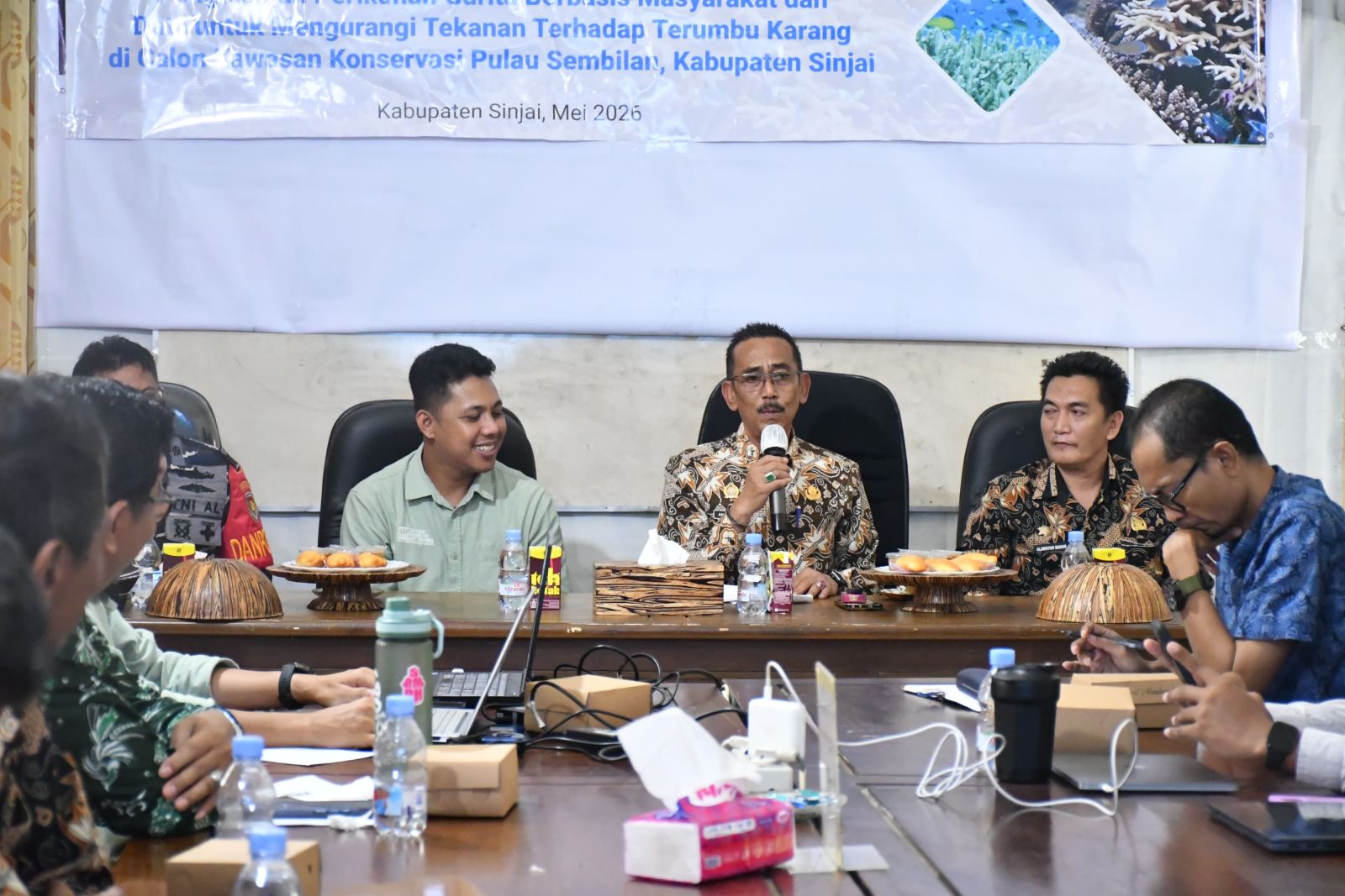 Pemkab Sinjai Gandeng YKL Indonesia Jaga Kelestarian Laut Pulau Sembilan