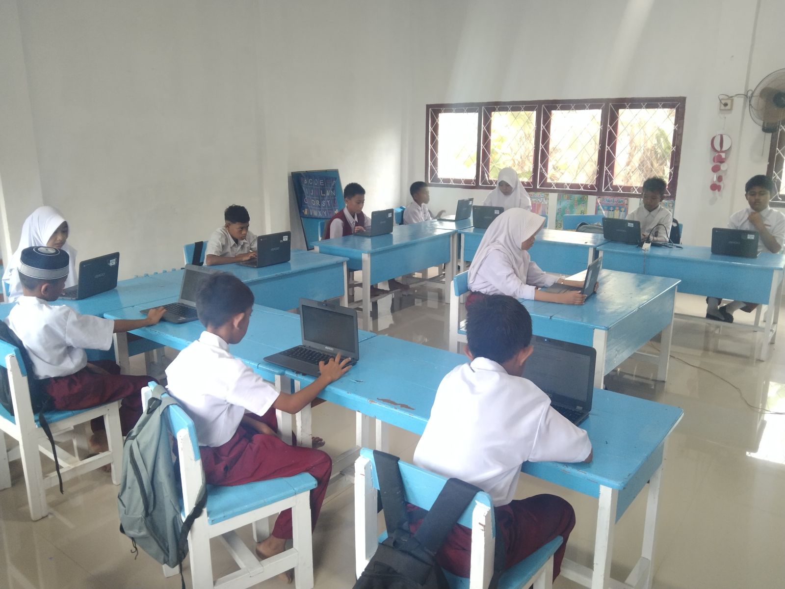 SDN 82 Tokinjong Laksanakan ASAT Berbasis Digital, Ujian Berjalan Lancar