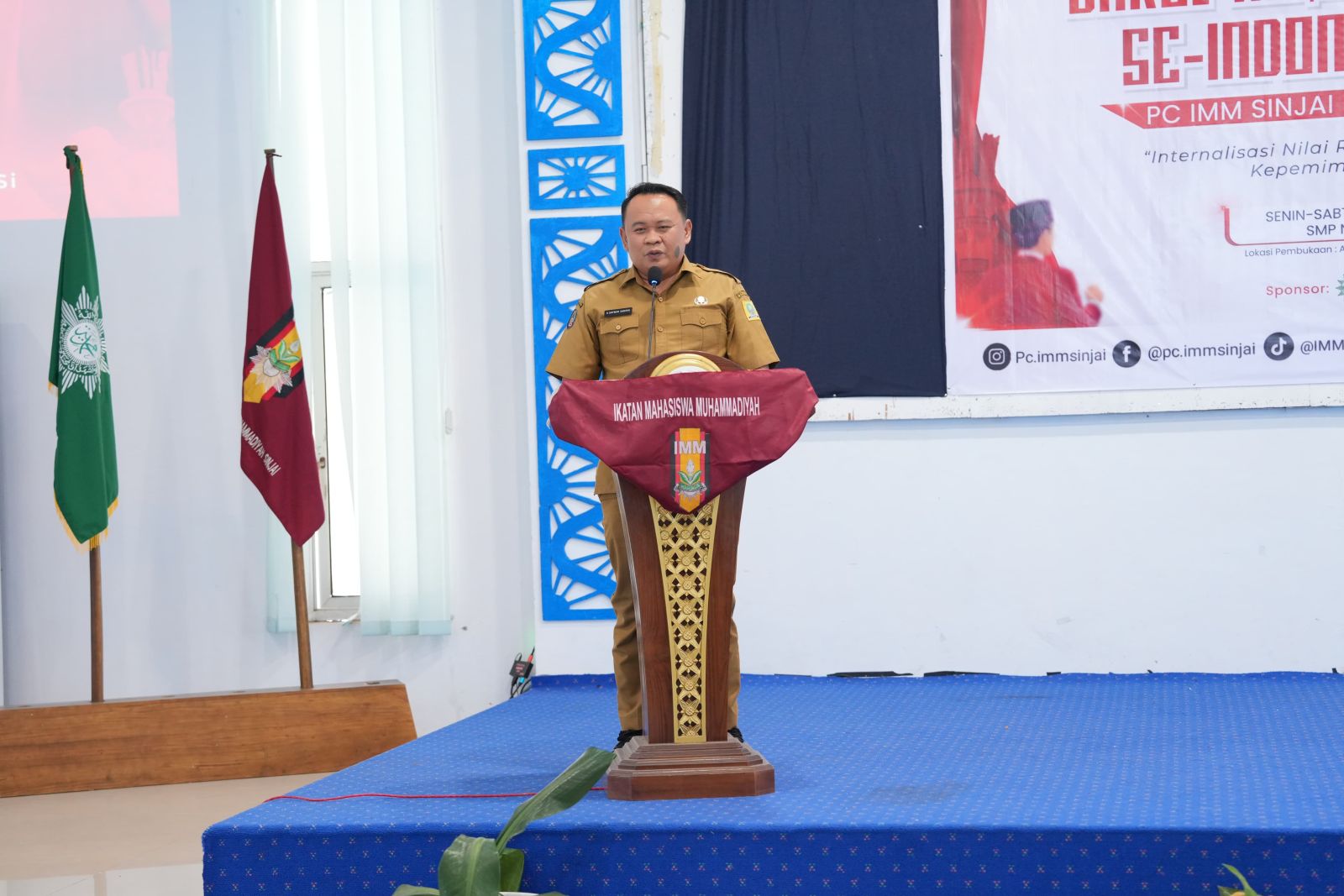 Staf Ahli Bupati Buka Darul Arqam Madya XII Se-Indonesia Timur di Sinjai