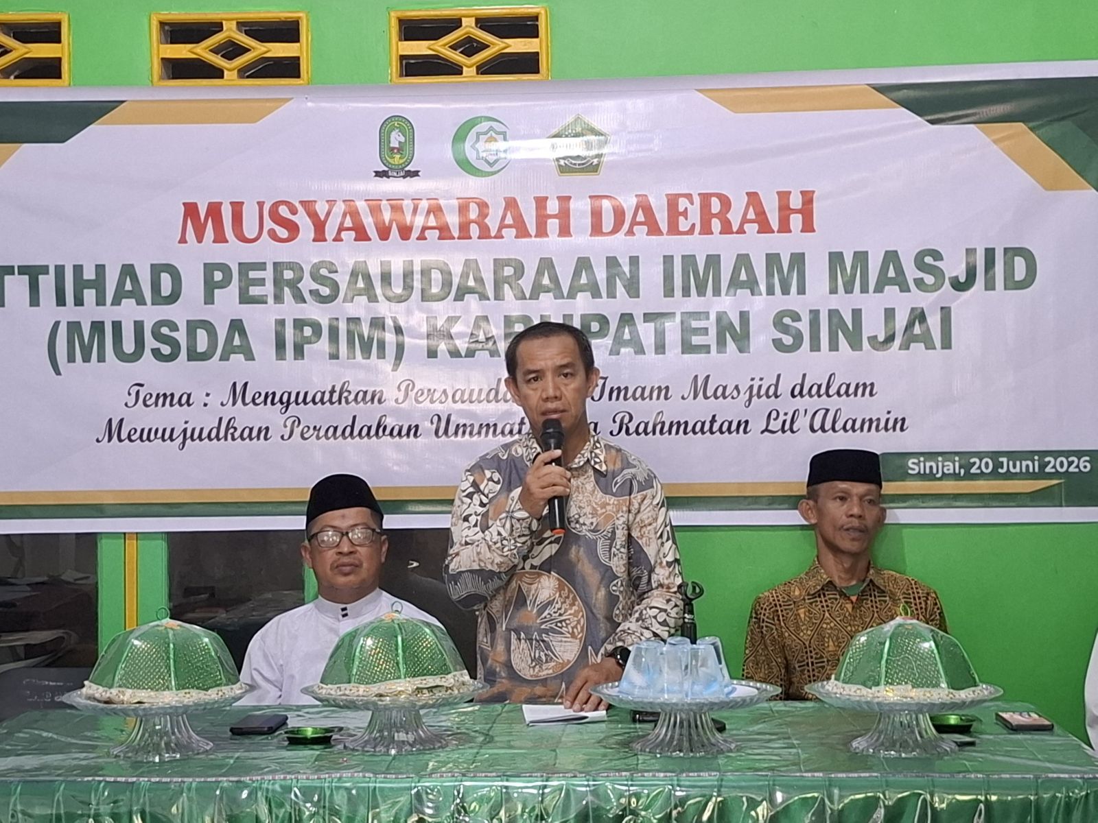 Mewakili Bupati, Asisten III Setdakab Sinjai Buka Musda IPIM Sinjai 2026