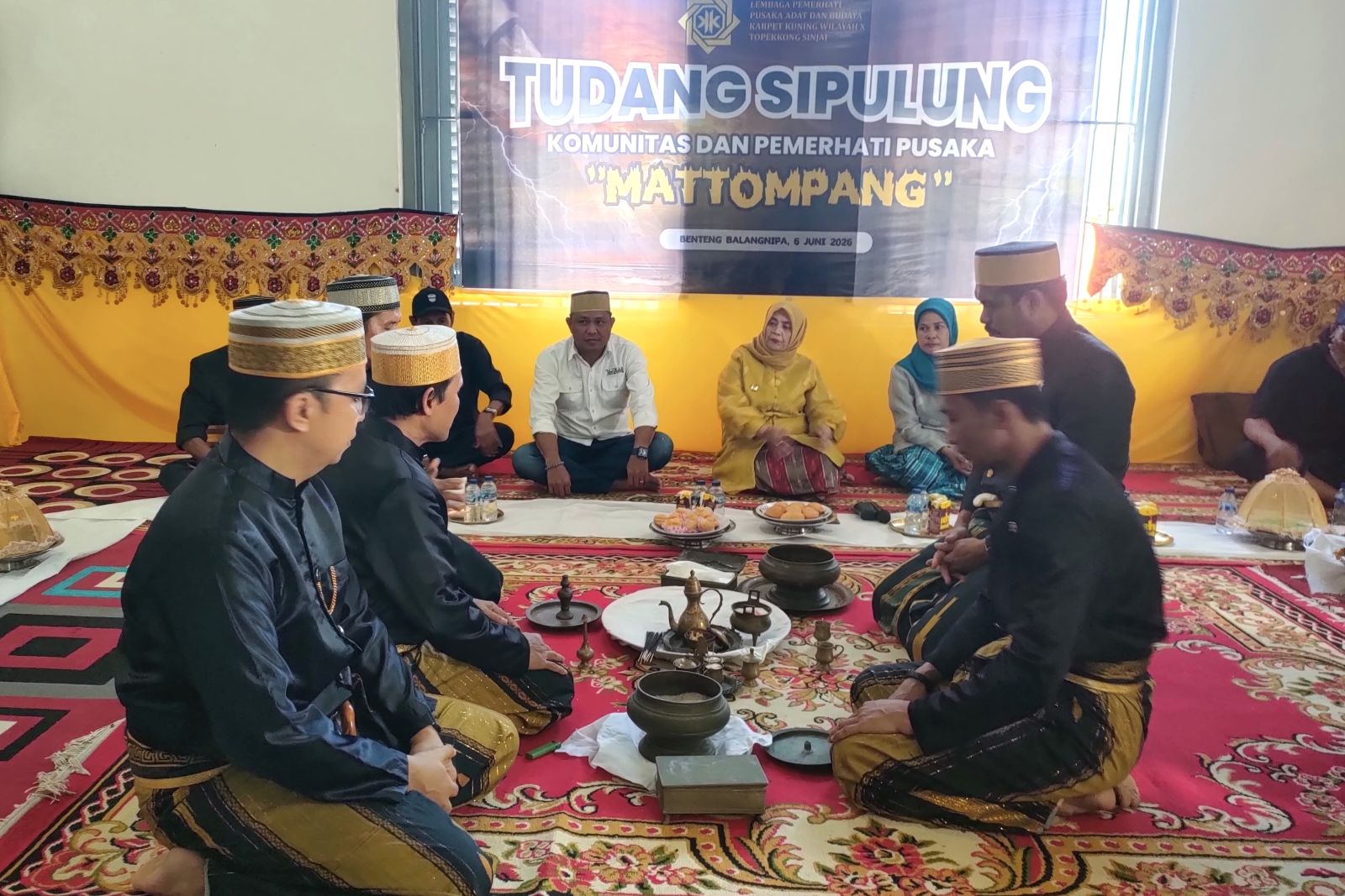 Bupati Ratnawati Hadiri Prosesi Mattompang Pusaka di Benteng Balangnipa, Ajak Jaga Nilai Luhur