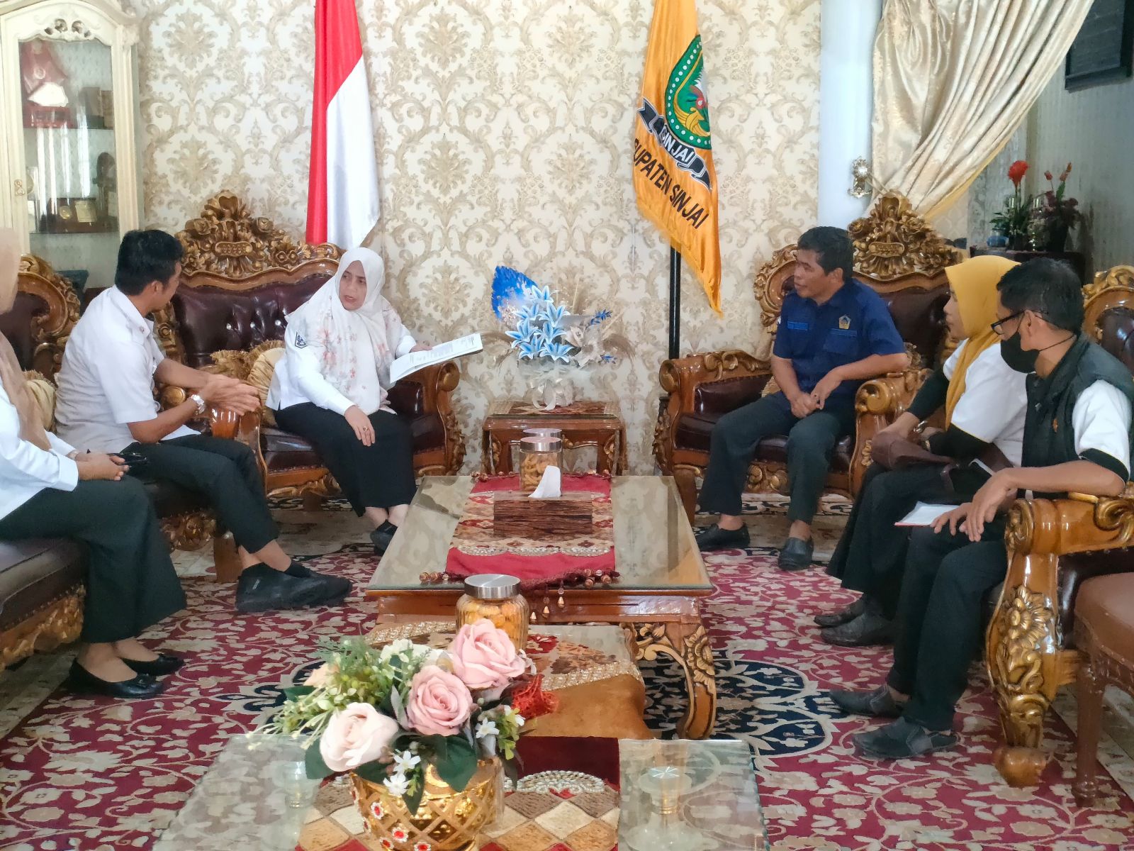 Ketua KTNA Temui Bupati Sinjai, Bahas Kesiapan Mengikuti Penas di Gorontalo