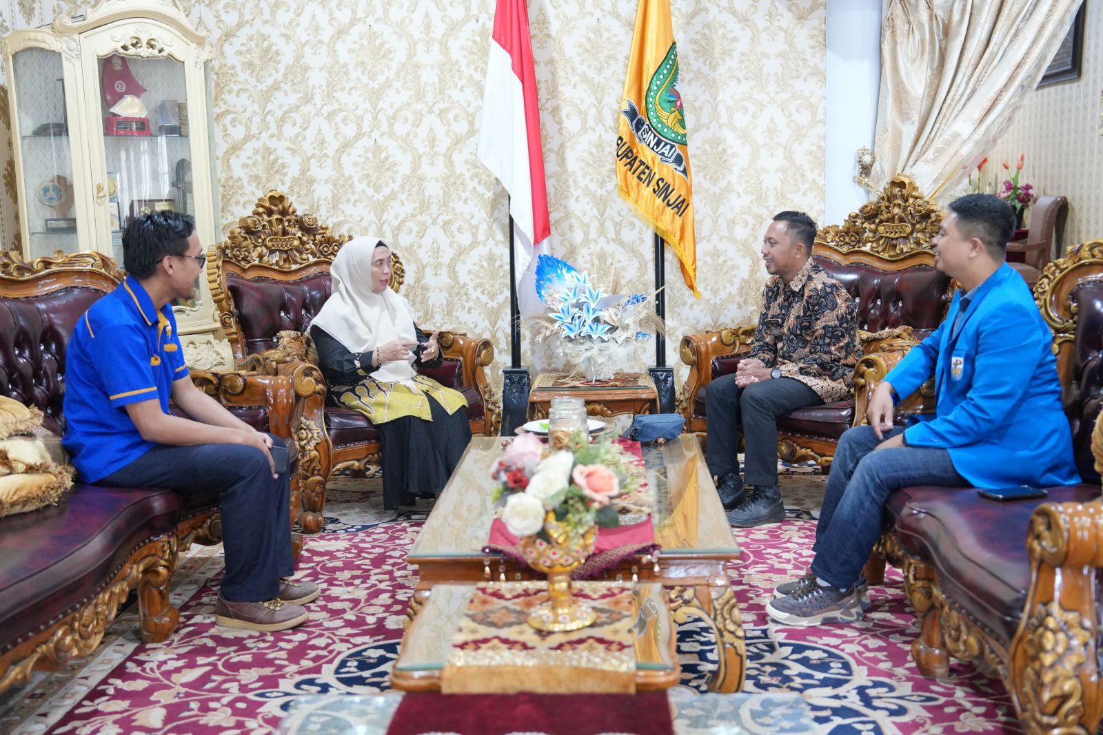 Ketua KNPI Temui Bupati Sinjai Sampaikan Rencana Musda XVI Dalam Waktu Dekat