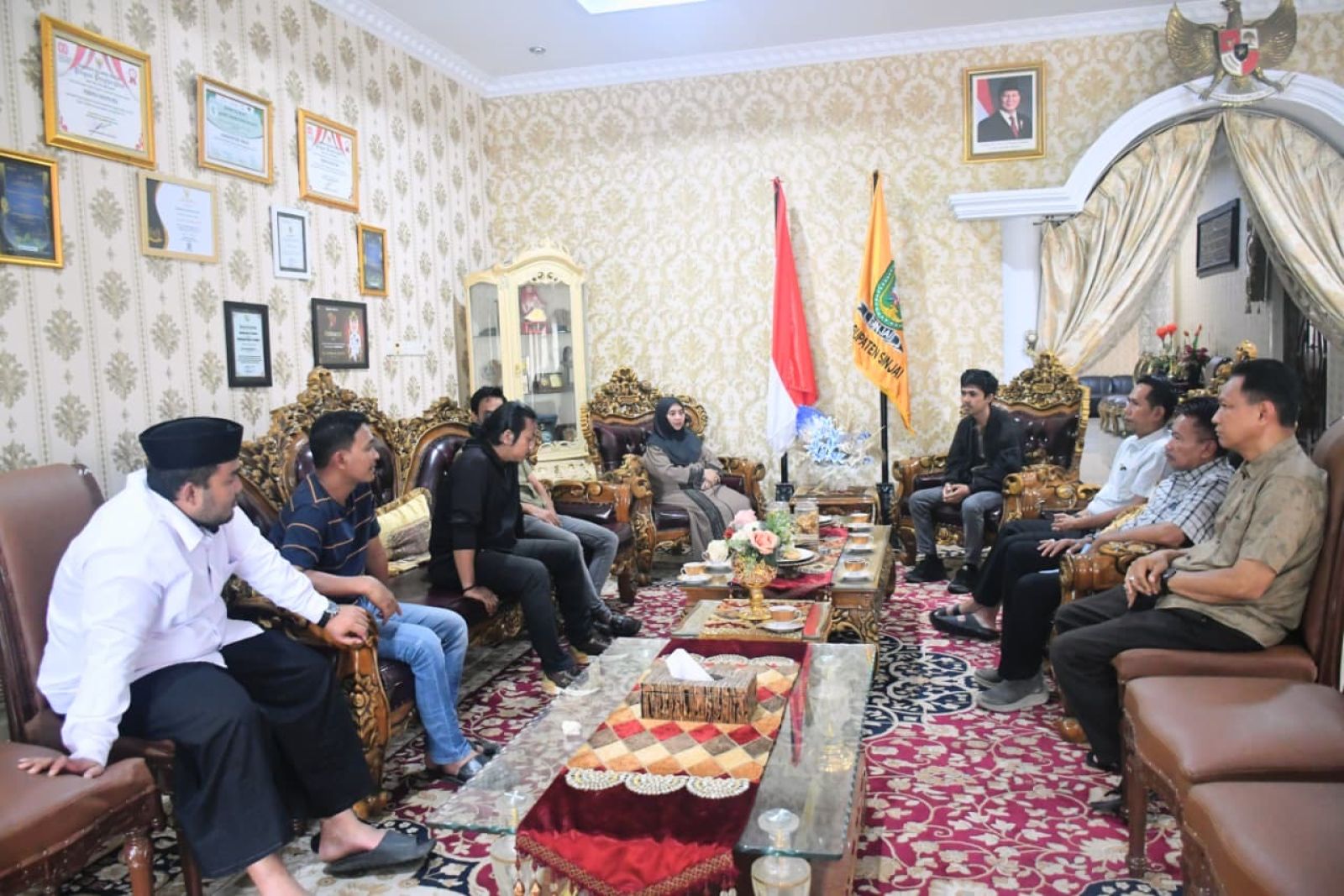 Bupati Sinjai Sambut DPP HIPPMAS, Bahas Persiapan Kongres XVII