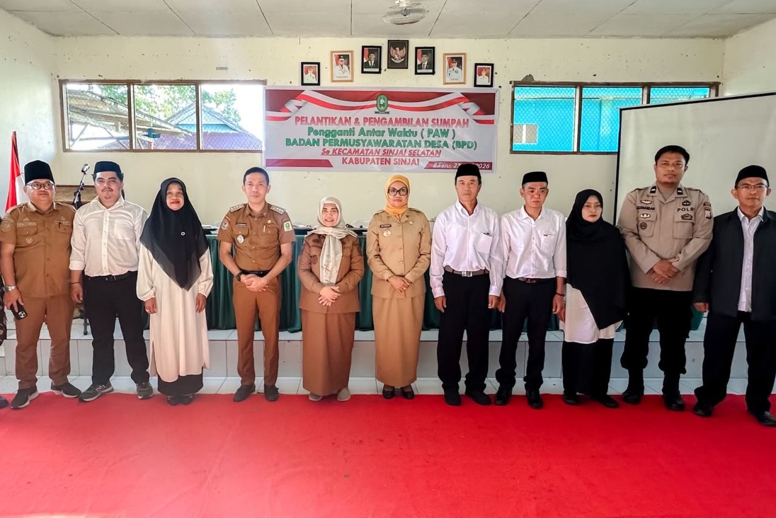 Pelantikan BPD PAW di Sinjai Selatan, Bupati Ratnawati Ingatkan Pentingnya Kolaborasi Desa