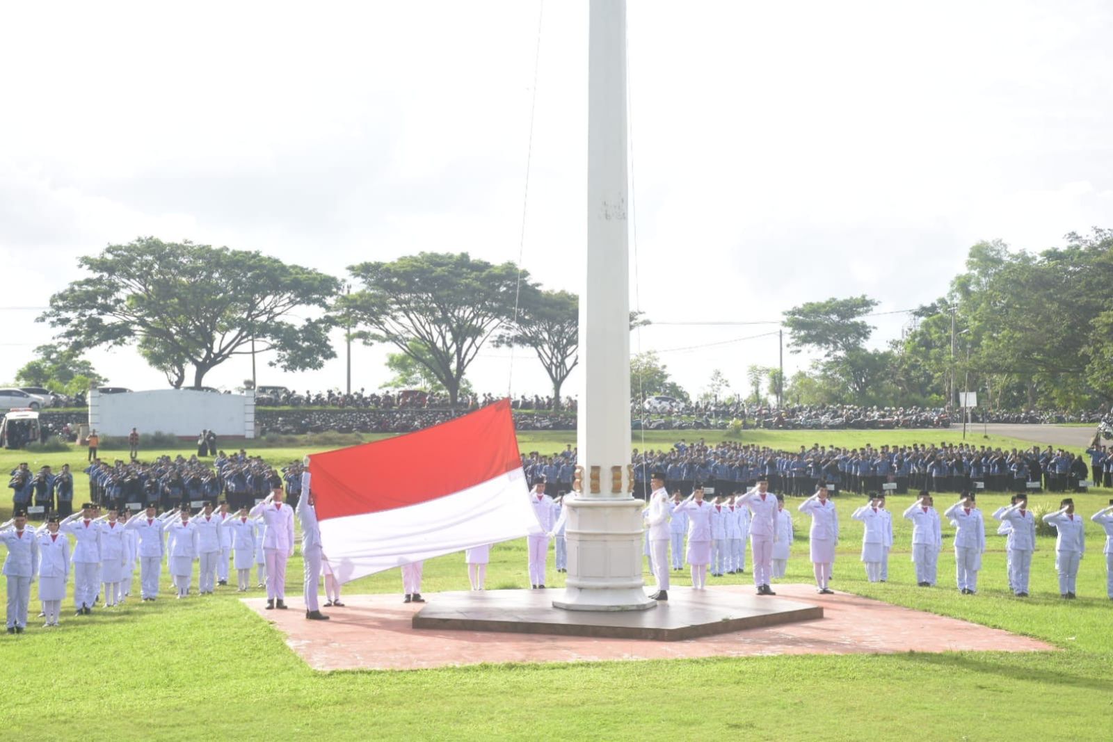 Paskibraka Sinjai Jadi Teladan Semangat Nasionalisme pada Hari Lahir Pancasila
