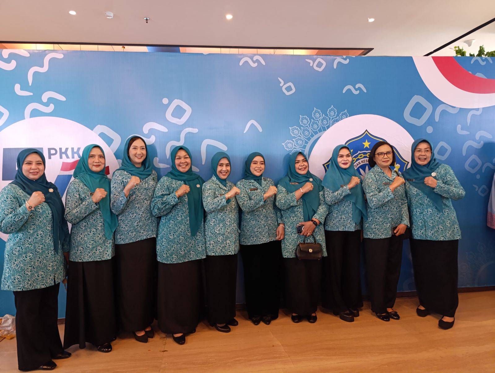 Ketua TP PKK Sinjai Hadiri Pembukaan Pameran HKG PKK ke-54 dan Pemecahan Rekor MURI di Makassar