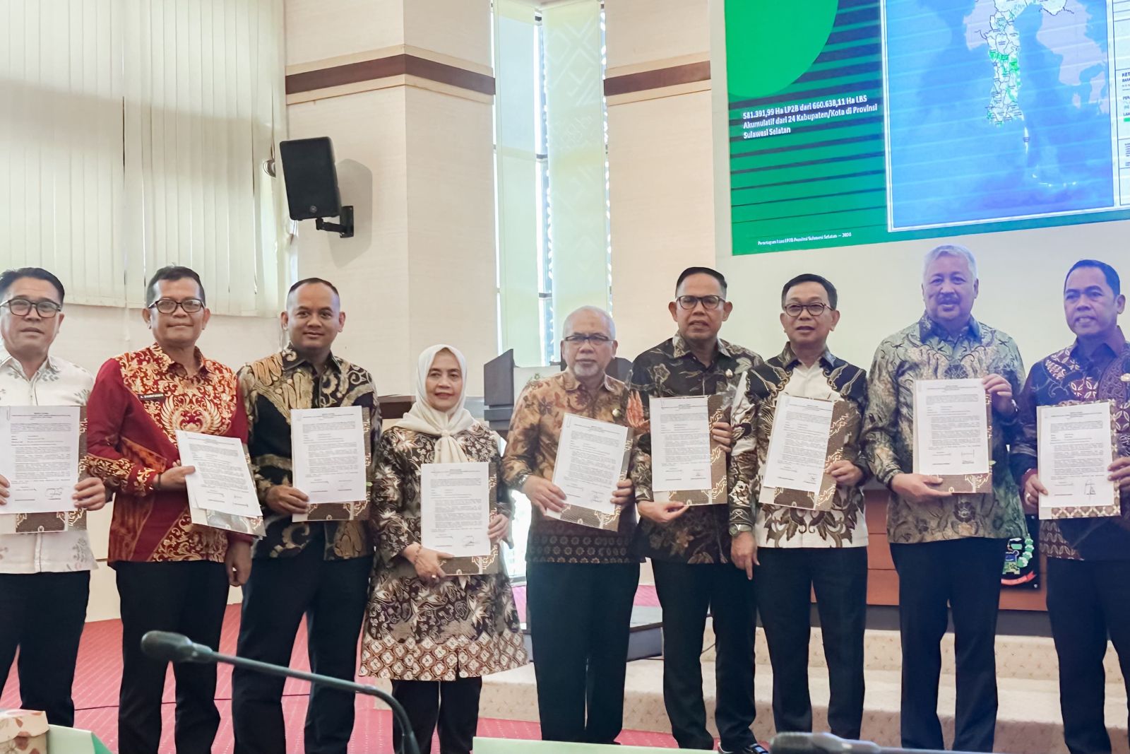 Bupati Ratnawati Hadiri Rakor LP2B Sulsel, Tegaskan Dukungan Sinjai untuk Ketahanan Pangan