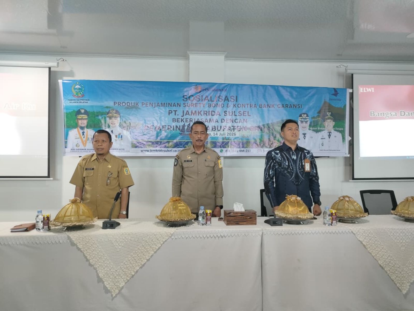 Sekda Buka Sosialisasi Produk Jamkrida, Dorong Penguatan Fondasi Ekonomi Daerah