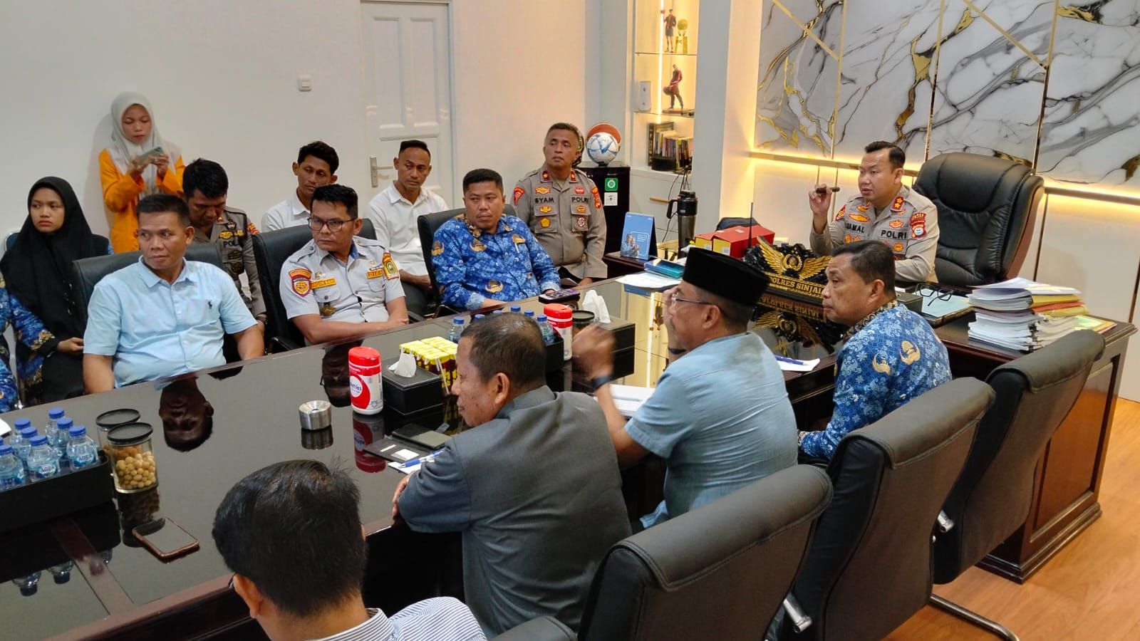 Rakor Dipimpin Kapolres, Bhayangkara Cup Basketball dan Expo UMKM Sinjai 2026 Siap Digelar