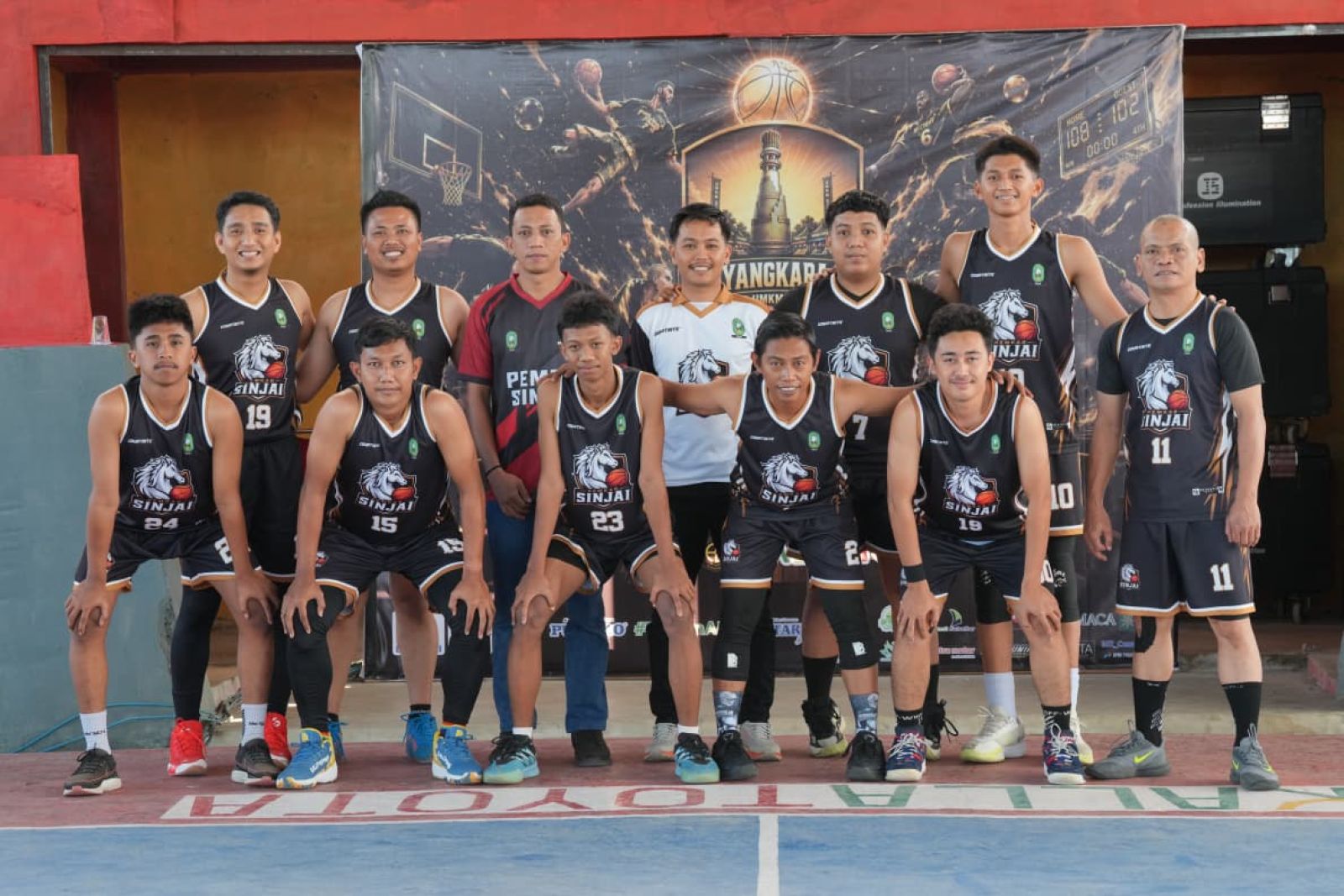 Tim Basket Pemkab Sinjai Melesat ke Semifinal Bhayangkara Cup 2026