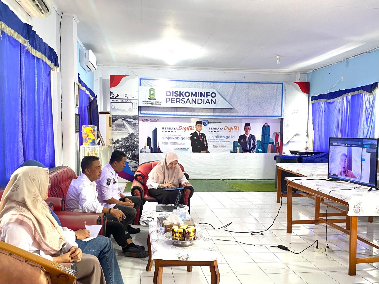 Diskominfo dan Persandian Sinjai Ikut Tahap Penilaian Interview EPSS Tahun 2026