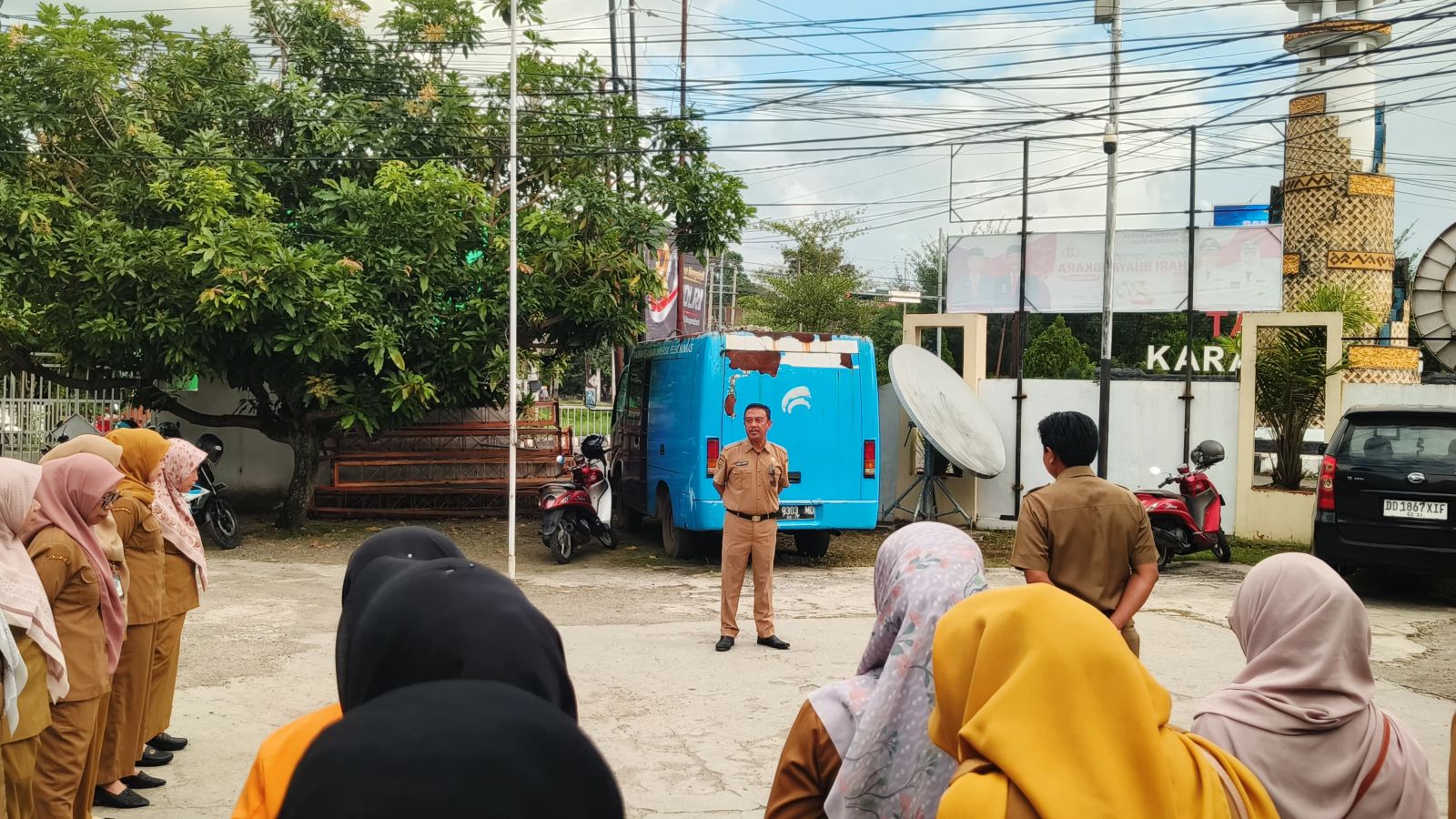 Lewat Apel Pagi, Kepala Diskominfo Sinjai Ajak ASN Jadi Pelopor Gerakan Stop Mager agar Mapan