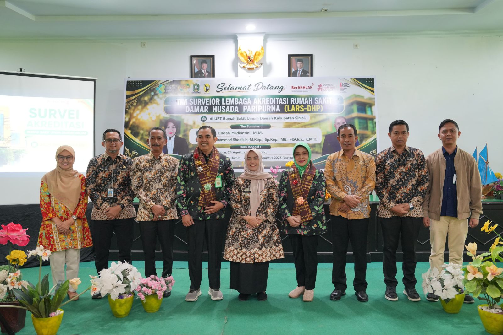 Bupati Sinjai Hadiri Pembukaan Survei Akreditasi RSUD Sinjai