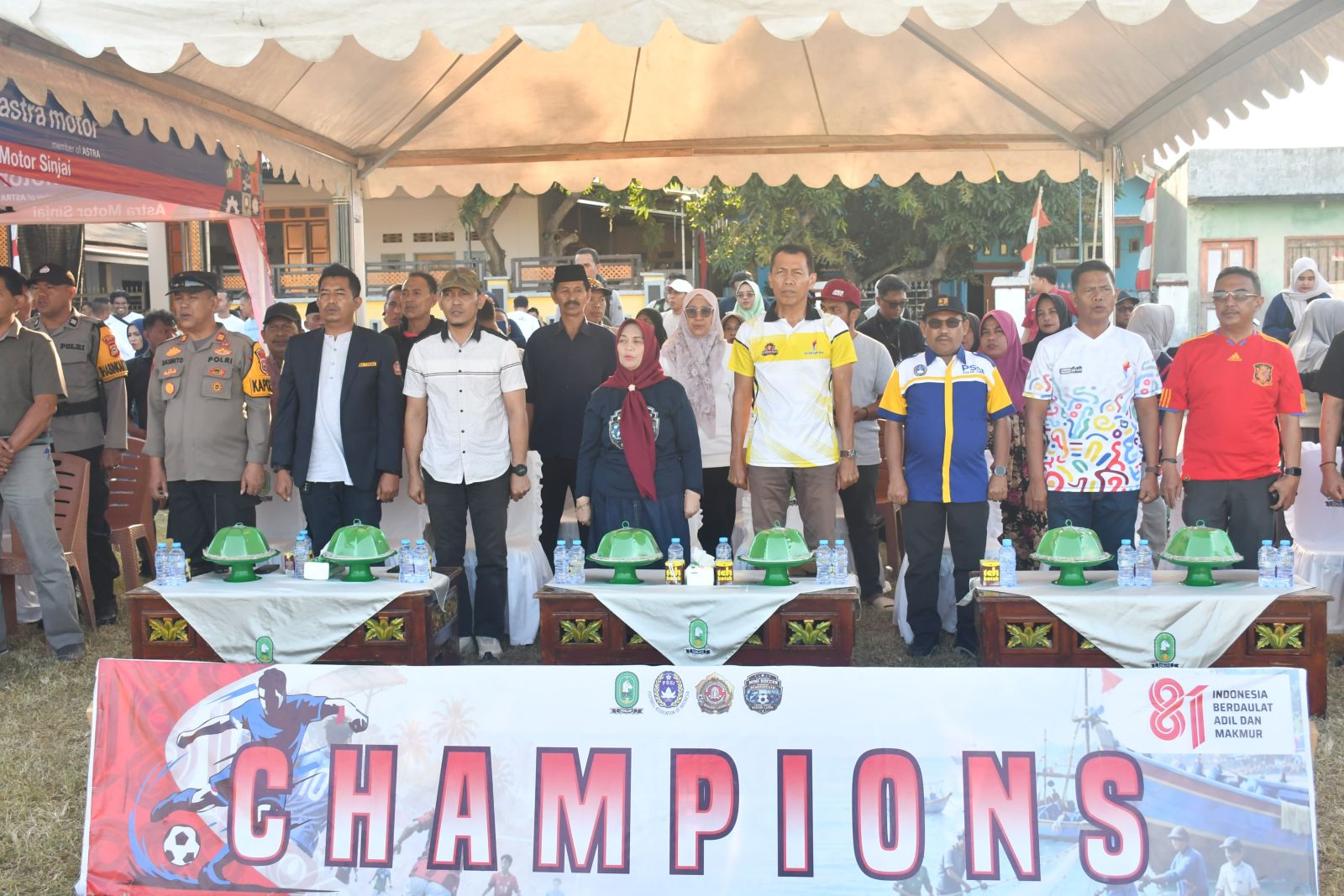 Bupati Sinjai Tutup Turnamen Mini Soccer Bahari Lappa Cup 2026