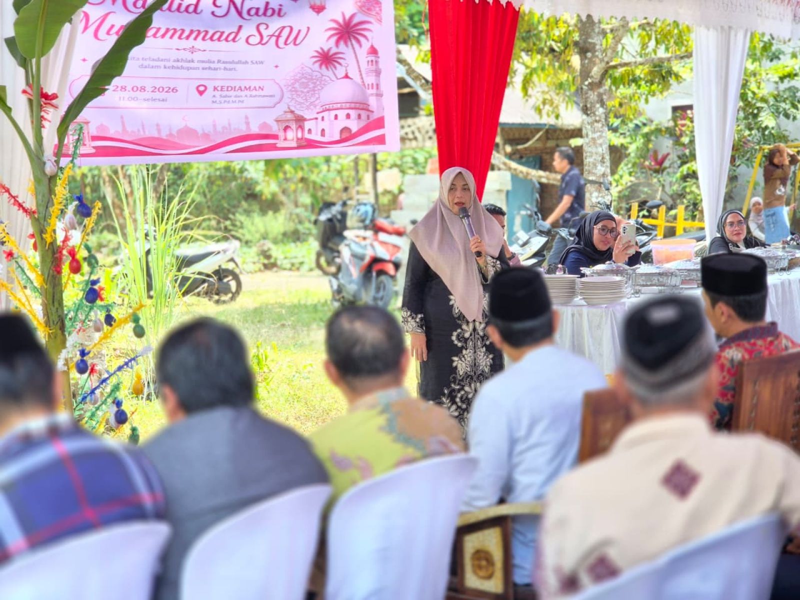 Peringatan Maulid Nabi di Kediaman M. Sabir, Bupati Sinjai Tekankan Keteladanan Rasulullah