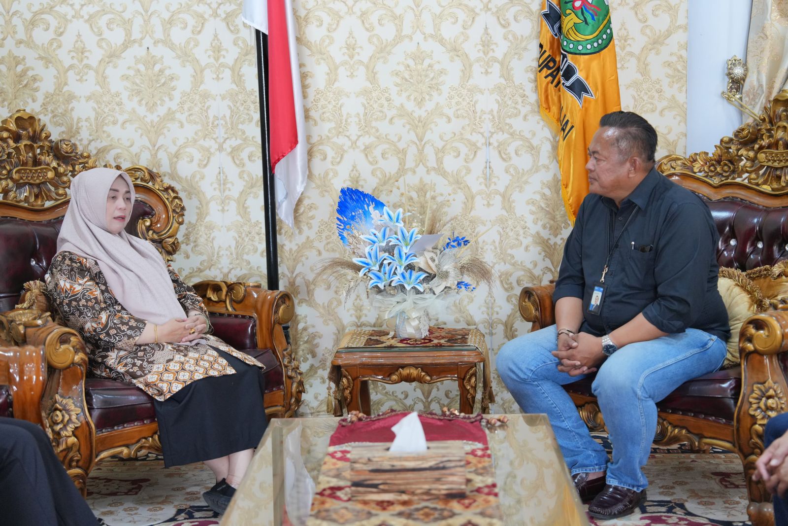 Bupati Sinjai Terima Audiensi Pimpinan Baru BRI Cabang Sinjai