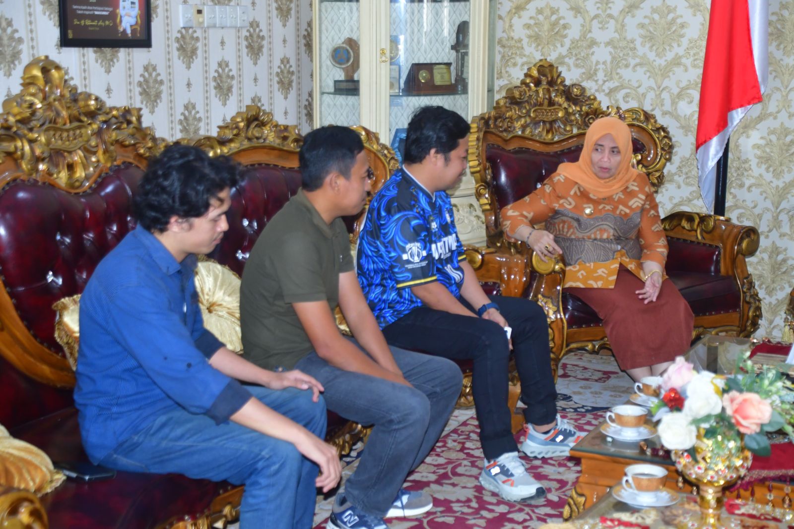 Bupati Sinjai Terima Audiensi HIPMI, Siap Hadiri Fun Bike Merdeka