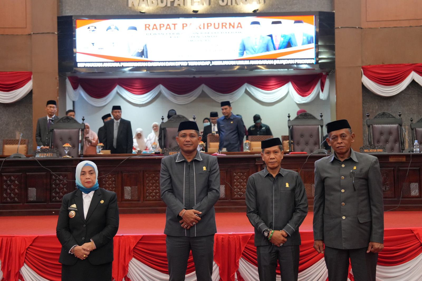 Bupati Ratnawati Hadiri Rapat Paripurna DPRD Sinjai, KUA-PPAS 2026 dan 2027 Disepakati