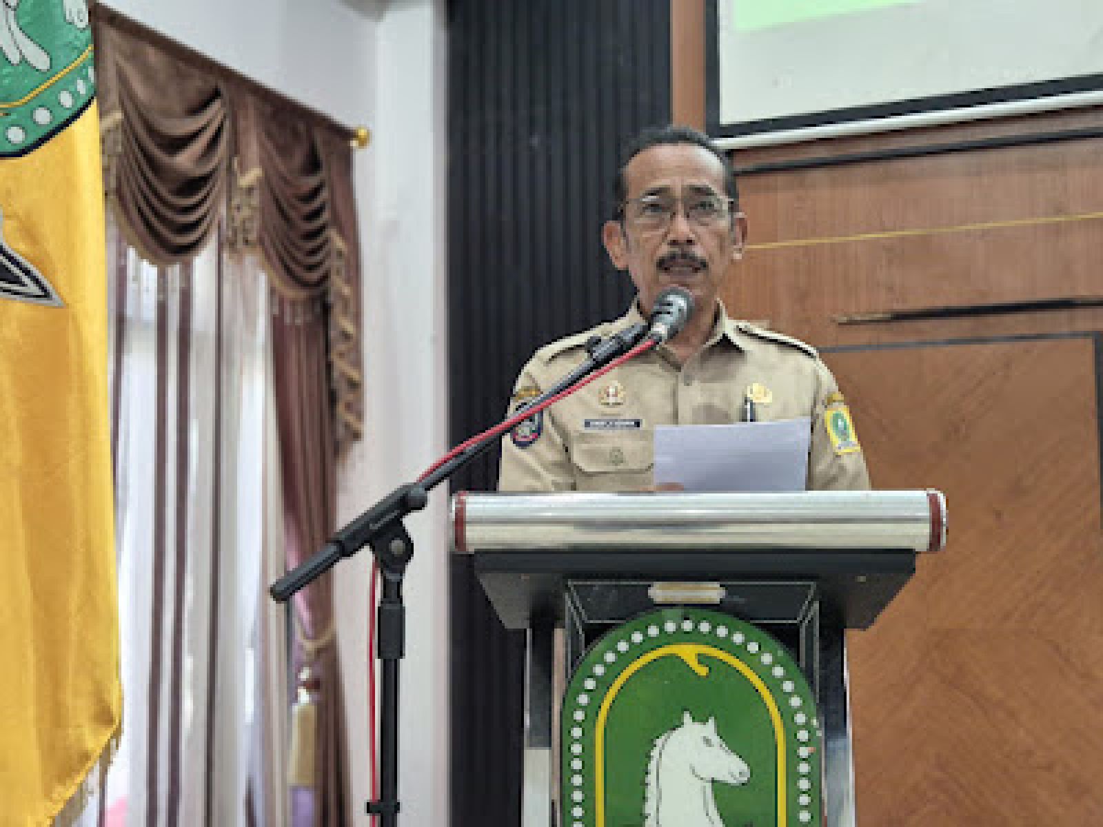 Sekda Sinjai Buka Monitoring Evaluasi Jaminan Sosial Ketenagakerjaan Ekosistem Desa