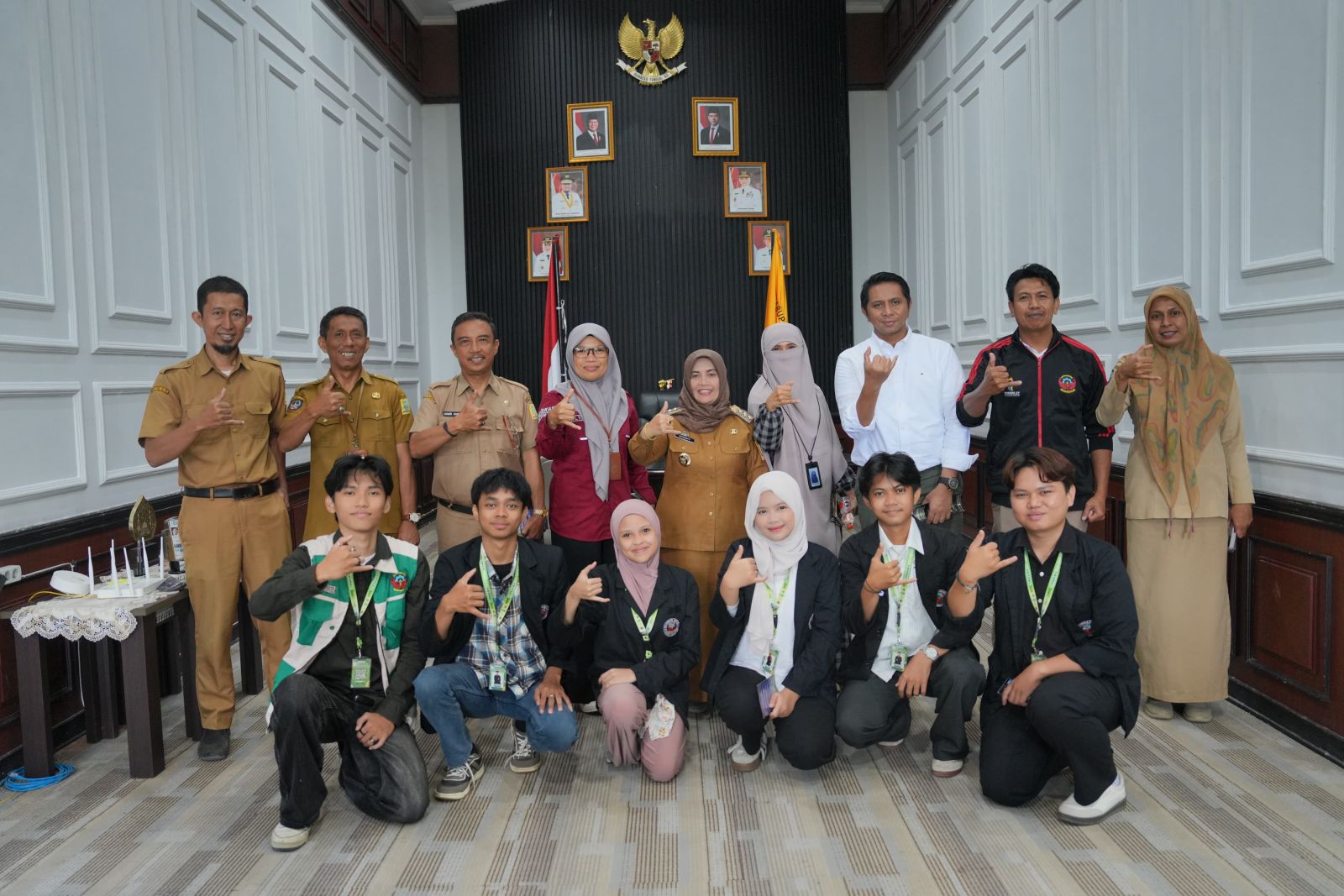 Terima HIMATIK-PNUP, Bupati Sinjai Dorong Inovasi Teknologi untuk Desa