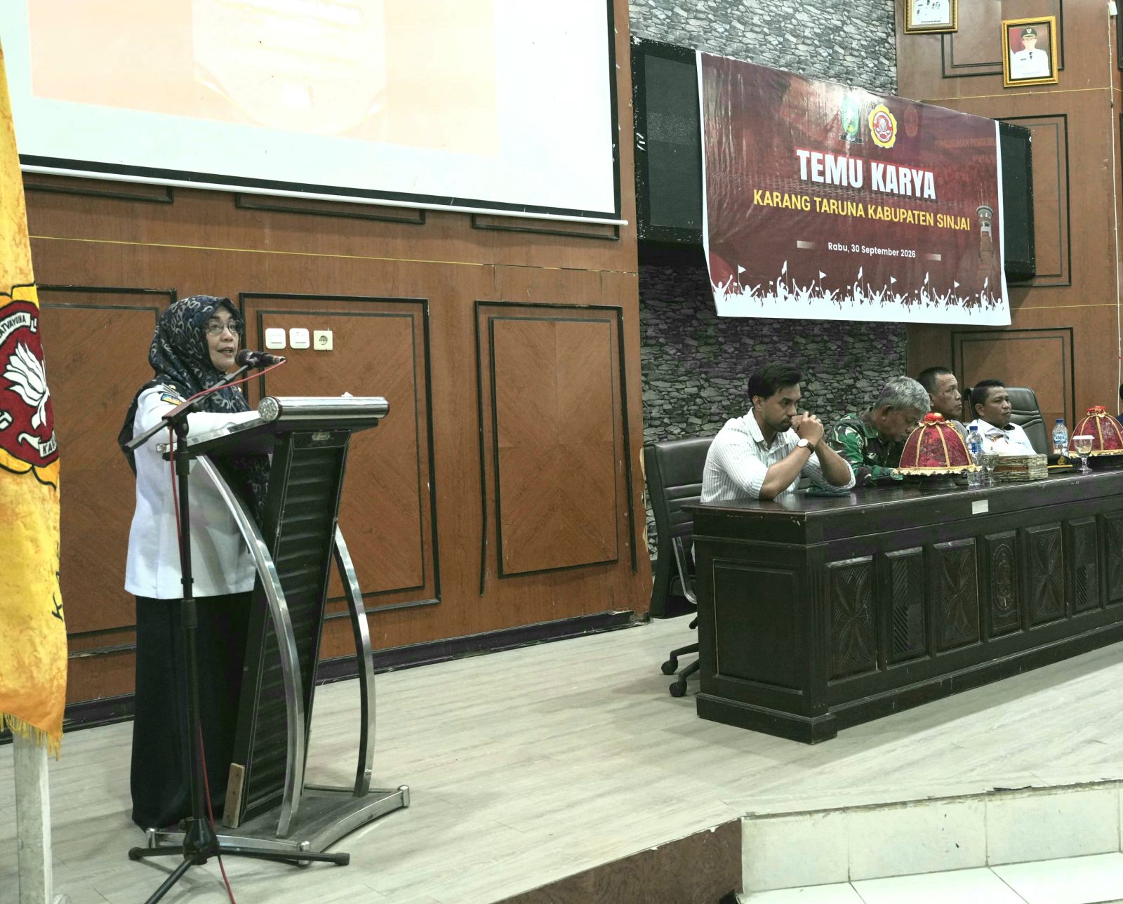 Bupati Sinjai Buka Temu Karya Karang Taruna 2026