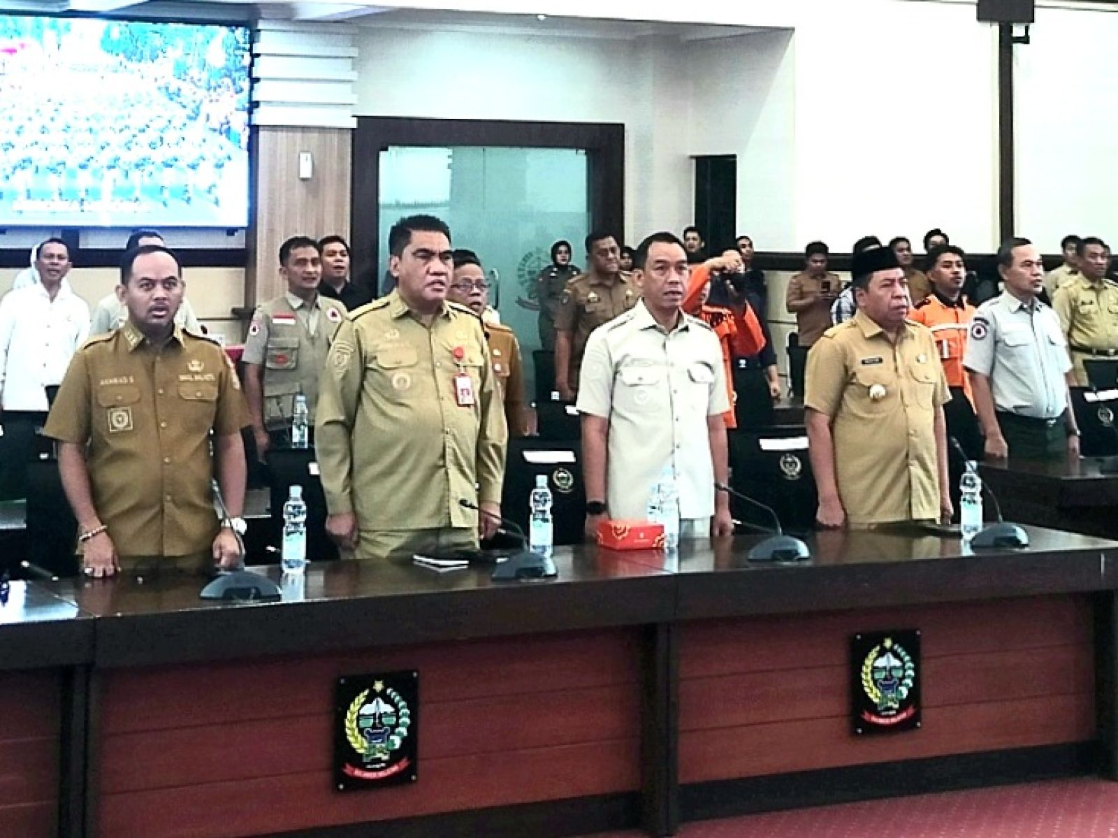 Hadiri Press Release BMKG, Wabup Sinjai Tekankan Kesiapsiagaan Hadapi Dampak El Nino